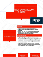 Life Threatening Trauma Thorax