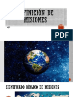 Definición de Misiones