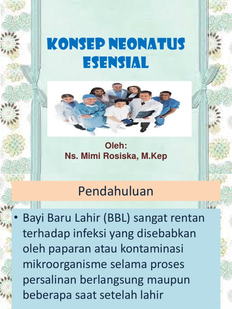 Asuhan Neonatal Esensial untuk BBL | PDF | Pengembangan Diri