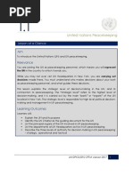 Lesson 1.1 United Nations Peacekeeping