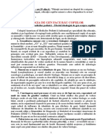 Colegiul American Al Medicilor Pediatri – Efectul Ideologiei de Gen Asupra Copiilor