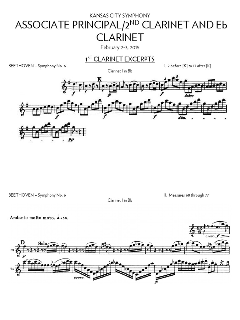 Eflat Excerpts PDF PDF Symphony Classical Music
