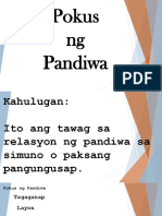 3rd POKUS NG PANDIWA