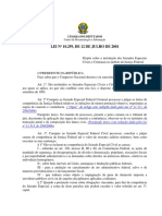 Lei #10259 de 2001 - Juizados Especias Federais