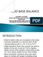 Acid Base Balance