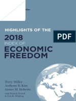 Highlights of the 2018 Index of Economic Freedom