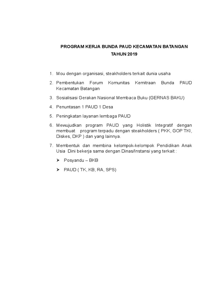 Ktsp Paud Masa Pandemi