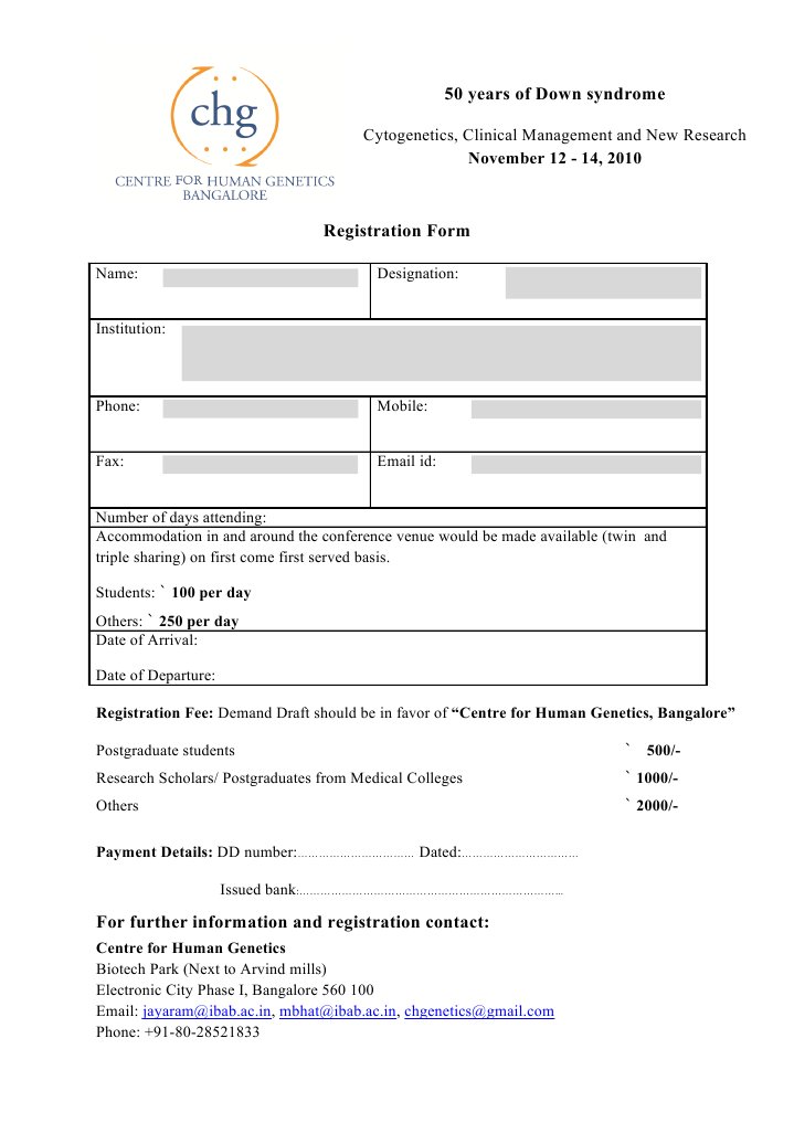 Registration Form | PDF