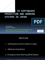 Advances in Earthquake Prediction and Warning Systems in Japan
