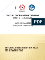 Virtual Coordinator Training