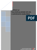 LENGUA/ NACIONALISMO EN EL CONTEXTO ESPAÑOL-Moreno Cabrera