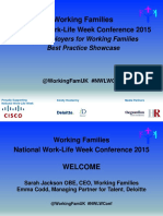 Working Families: National Work-Life Week Conference 2015