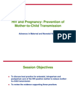 HIV and Pregnancy: Prevention of Mother-to-Child Transmission