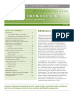 Implementation Guide Patient Centered Interactions