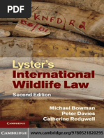 115.Lyster's International Wildlife Law - Michael Bowman, Peter Davies, Catherine Redgwell.pdf