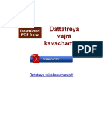 Dattatreya Vajra Kavacham PDF