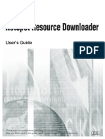 Netspot Resource Downloader: User'S Guide