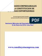 Caracteristicas de Empresas Sa, Saa, Sac, Eirl PDF