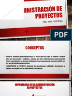 Administración de Proyectos