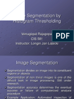 Image Segmentation by Histogram Thresholding: Venugopal Rajagopal CIS 581 Instructor: Longin Jan Latecki