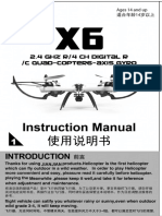 JJRC X6 User Manual