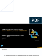 Overview of BPC 11.0, Version For SAP BW - 4HANA PDF