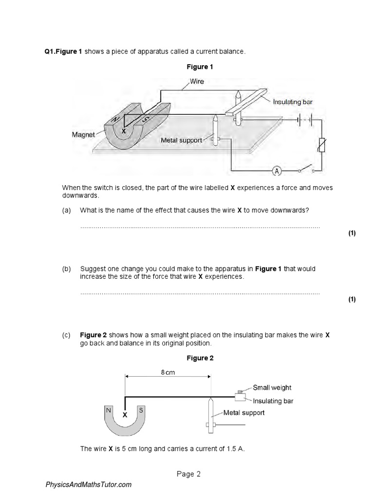 Moments, Levers and Gears 3 QP PDF Center Of Mass Rotation Around