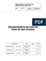 Pts - Procedimiento Fuga Gas Licuado