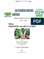 Exportacion de Cafe en El Peru