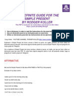 The Definite Guide For The Simple Present by Rodger Koller: Affirmative