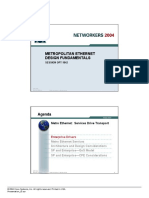 Metropolitan Ethernet Design Fundamentals - 2004 PDF