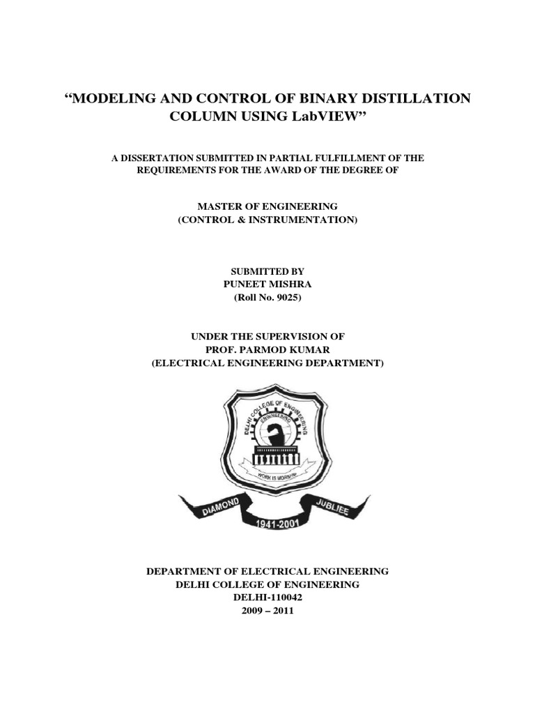 Distillation Column PDF | PDF | Distillation | Icon (Computing)