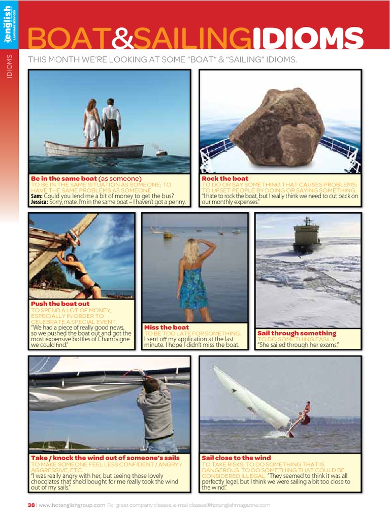 Boat and Sailing Idioms Explained | PDF
