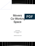Movers Co-Working Space: by Iann Acutina Submitted To: Prof. Manuel Ocampo