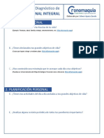 Cuestionario de Diagn Stico de Gesti N Personal Integral PDF