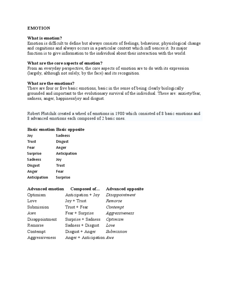 Emotion Cognition Motivation PDF | PDF | Emotions | Self Actualization