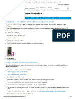 Impressoras HP DeskJet 2600 - Erros No Cartucho de Tinta - Suporte Ao Cliente HP®