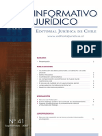 Informativo Juridico - Nº 41, Septiembre 2007