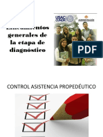 Lineamientos Generales de La Etapa de Diagnóstico 2019