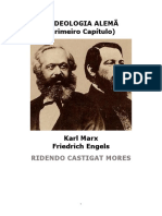 MARX, Karl. Ideologia Alemã