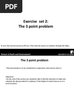 Exercise Set 2: The 3 Point Problem