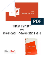 Microsoft PowerPoint Avanzado 2013 PDF