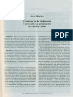 Cronicas de La Disidencia Contracultura y Globalizacion en America Latina PDF