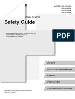 MX M283 M363 M453 M503N Safety Guide PDF