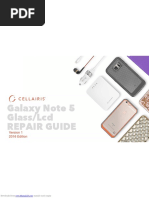 Galaxy Note 5 Glass/Lcd Repair Guide: 2016 Edition