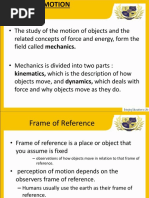 Kinematics in One Dimension