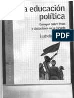 Isabelino Siede - Sólo Cap. 10.la Educacion Politica PDF