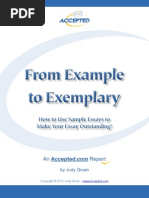 Download Example to Exemplary Essays by Nazia Arshad SN40230408 doc pdf
