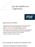 Segurança de Trabalho em Engenharia