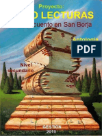 Proyecto Radio Lecturas: poesía y cuento en San Borja: Antología 1